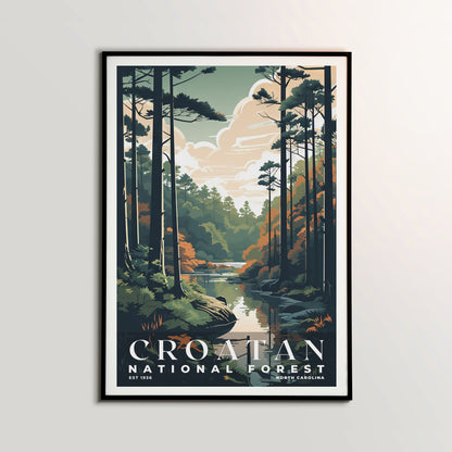 Croatan National Forest Poster | S01