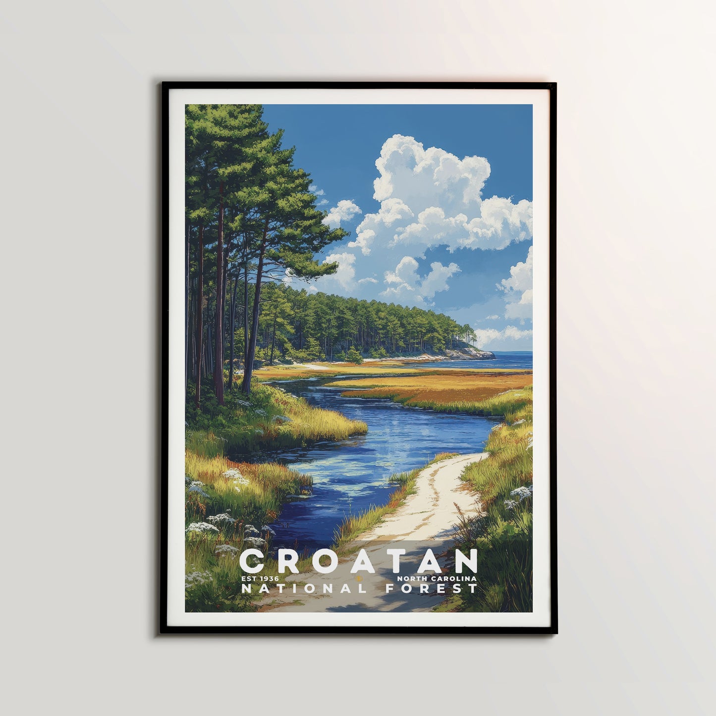 Croatan National Forest Poster | S02