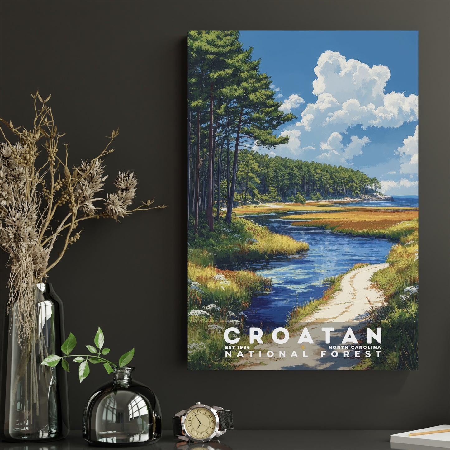 Croatan National Forest Poster | S02