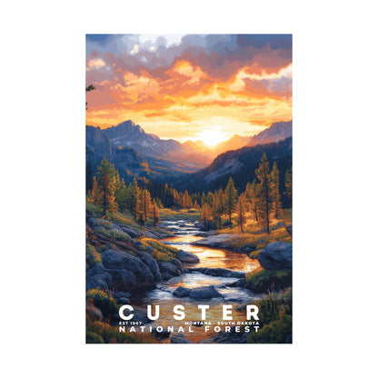 Custer National Forest Poster | S02