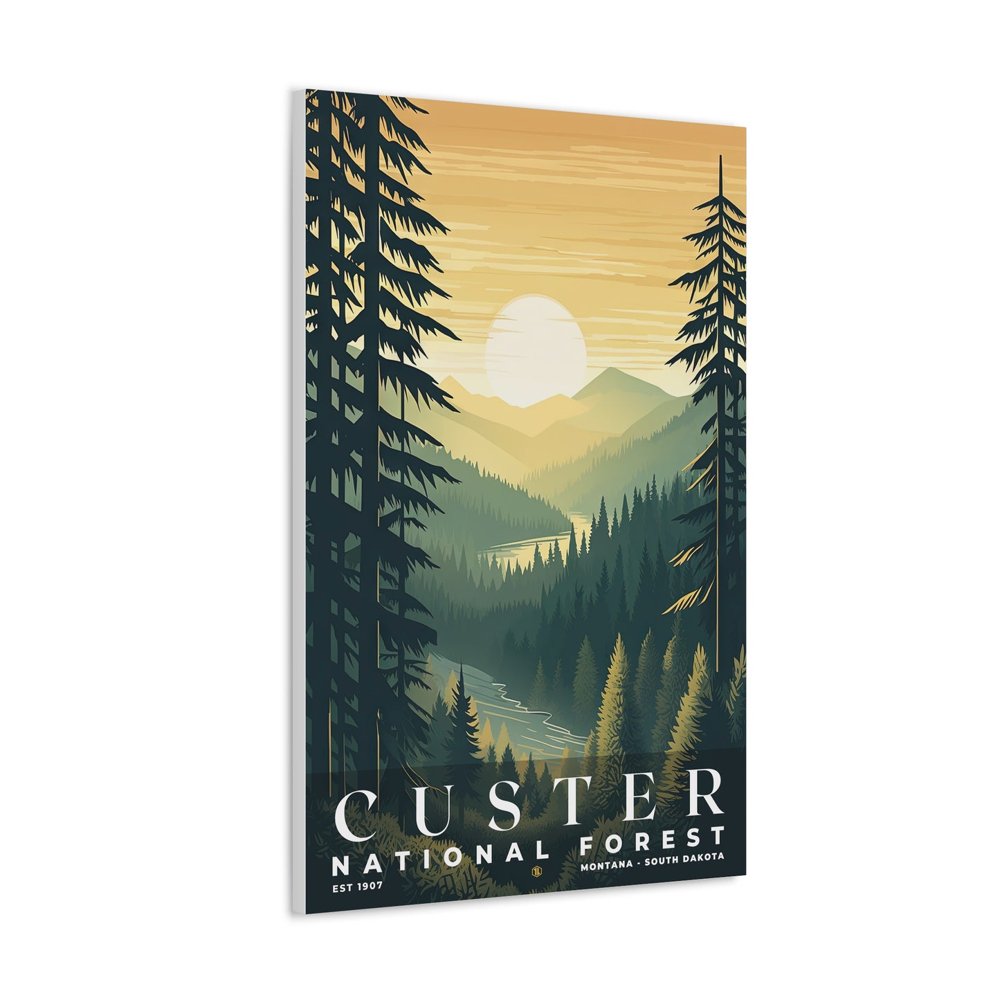 Custer National Forest Poster | S01