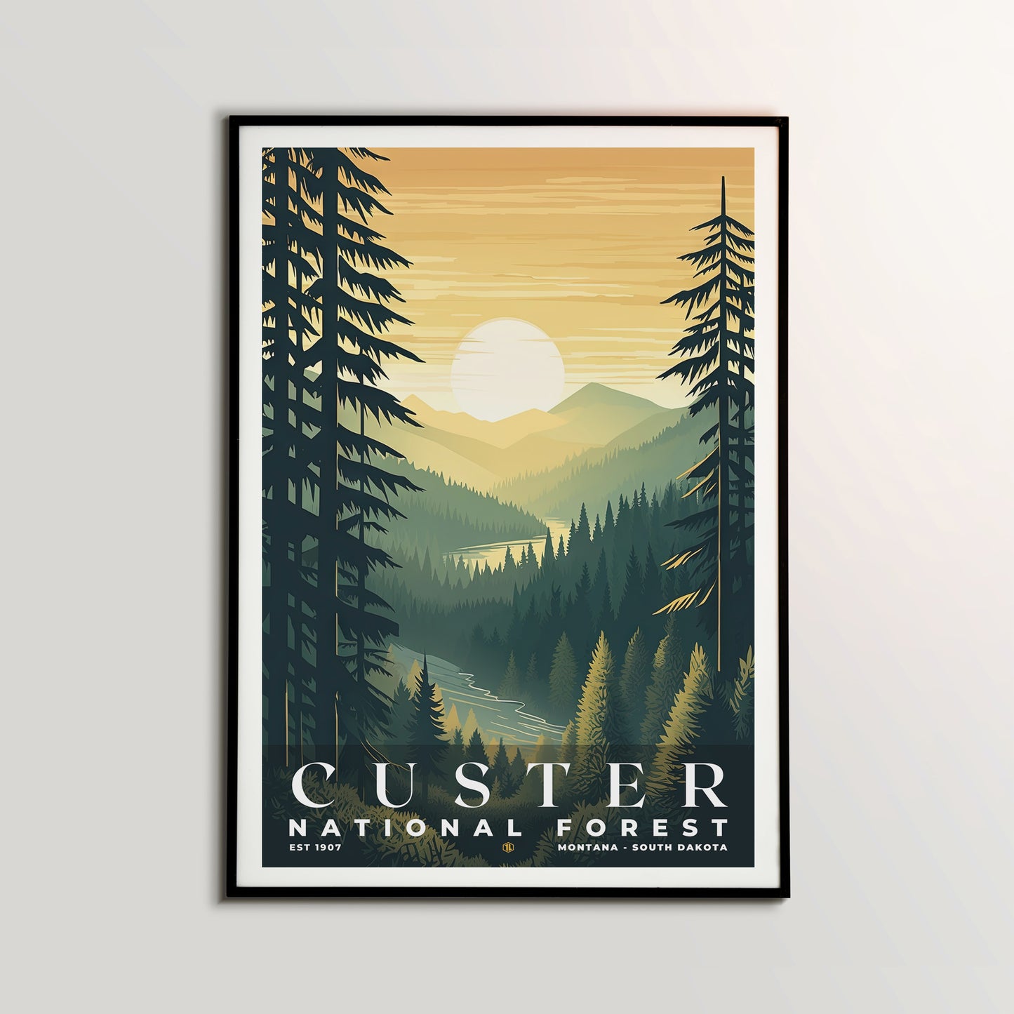 Custer National Forest Poster | S01