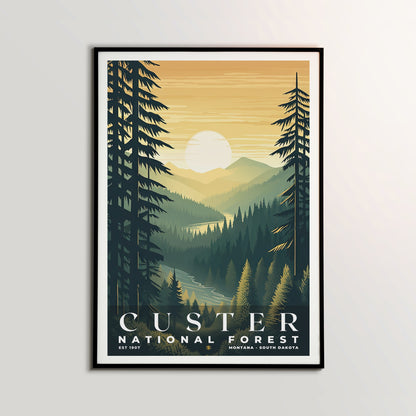 Custer National Forest Poster | S01