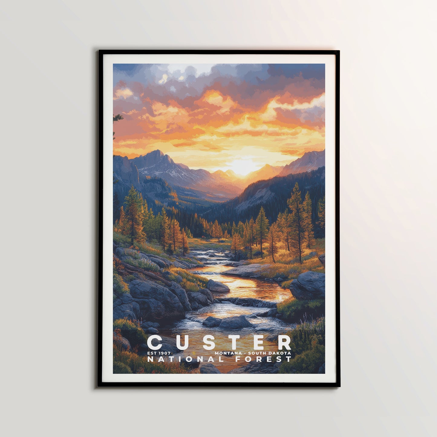 Custer National Forest Poster | S02