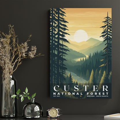 Custer National Forest Poster | S01