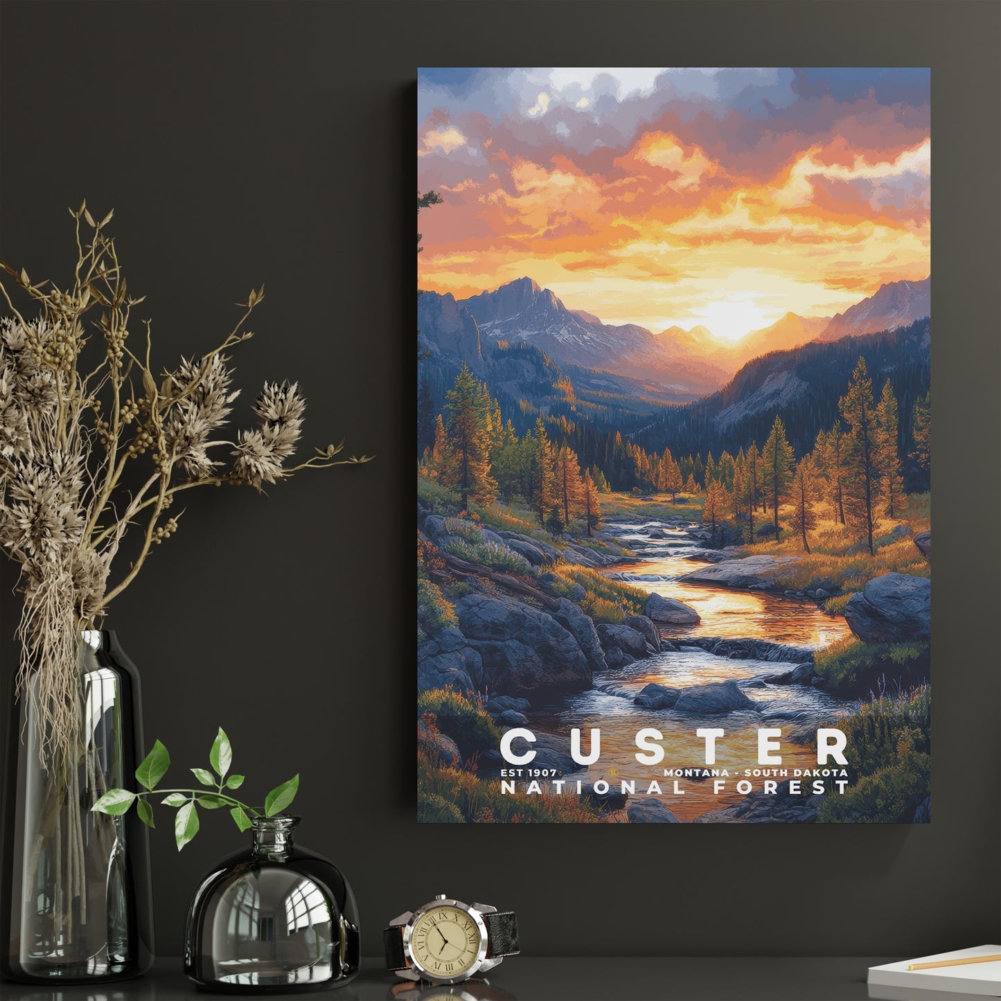 Custer National Forest Poster | S02