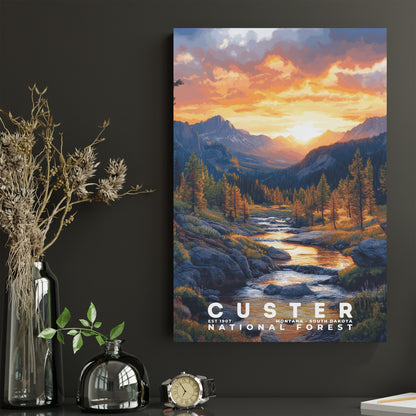Custer National Forest Poster | S02