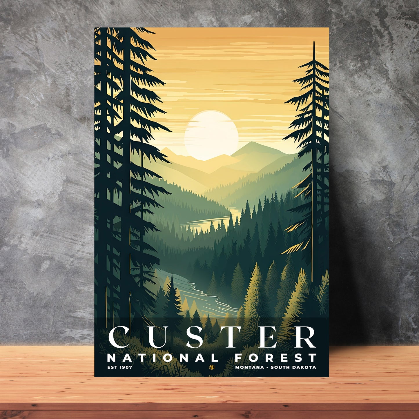 Custer National Forest Poster | S01