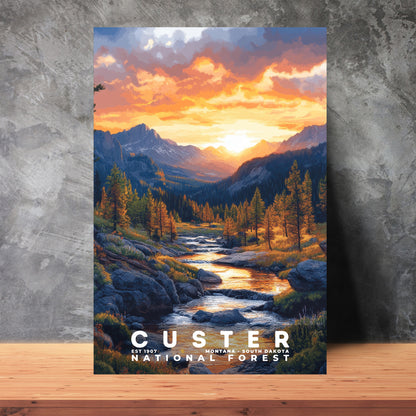 Custer National Forest Poster | S02