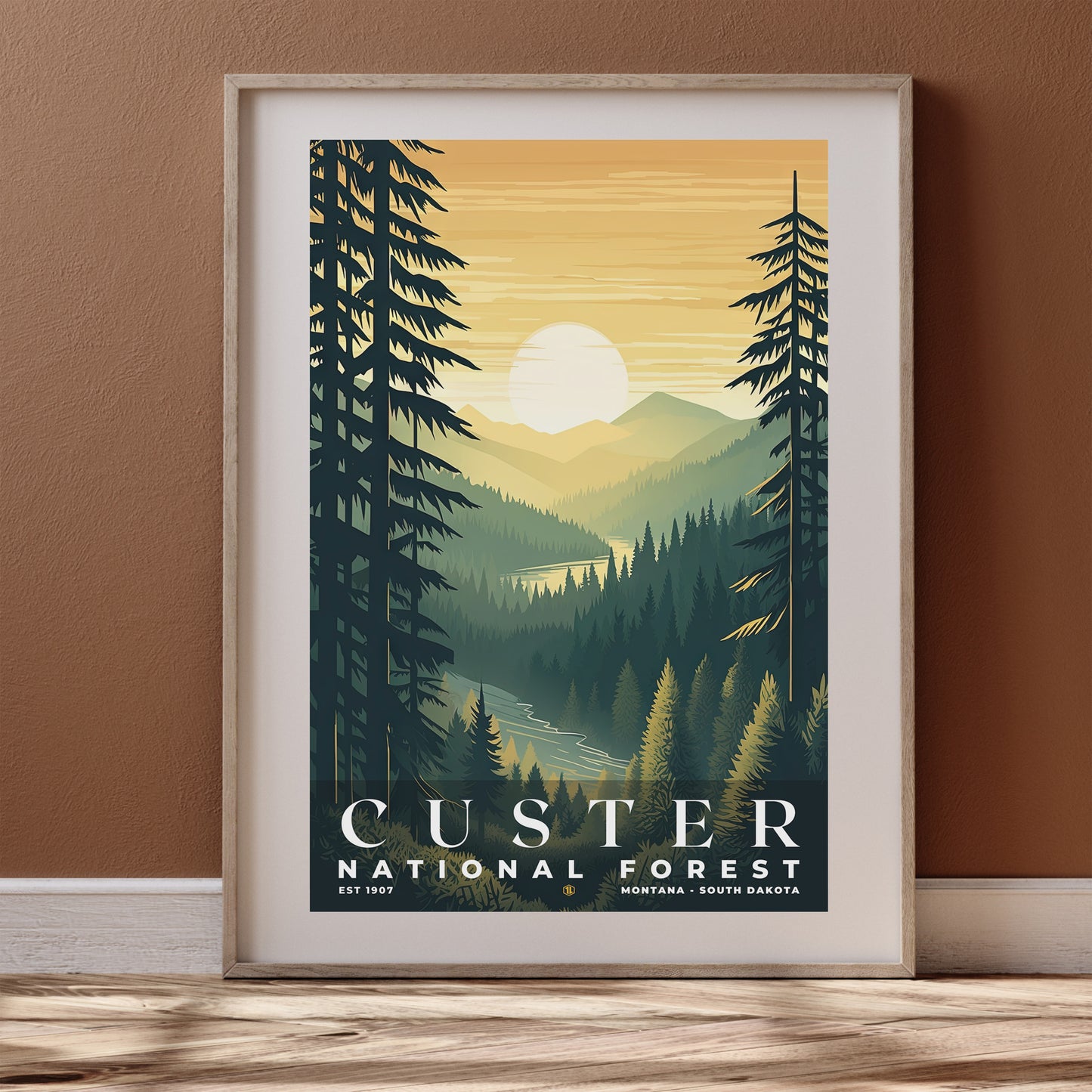 Custer National Forest Poster | S01