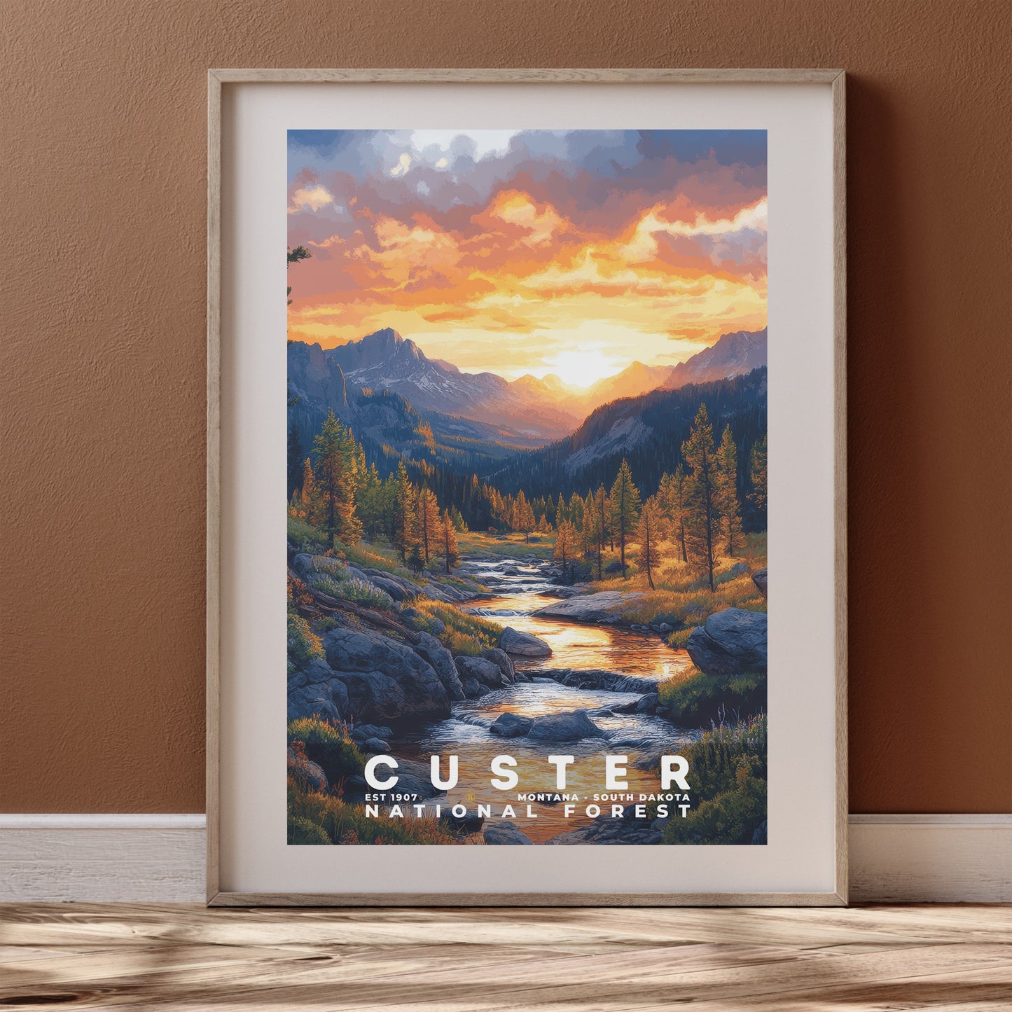 Custer National Forest Poster | S02