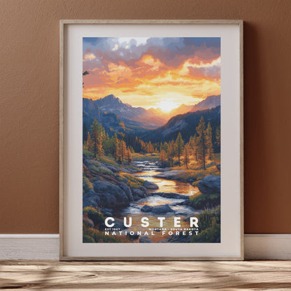 Custer National Forest Poster | S02