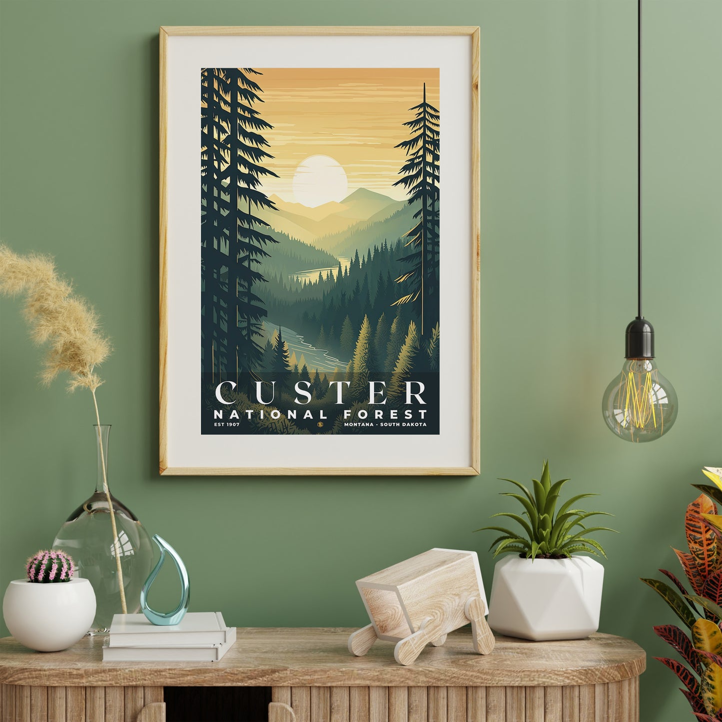 Custer National Forest Poster | S01