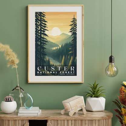 Custer National Forest Poster | S01