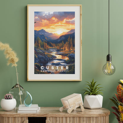 Custer National Forest Poster | S02