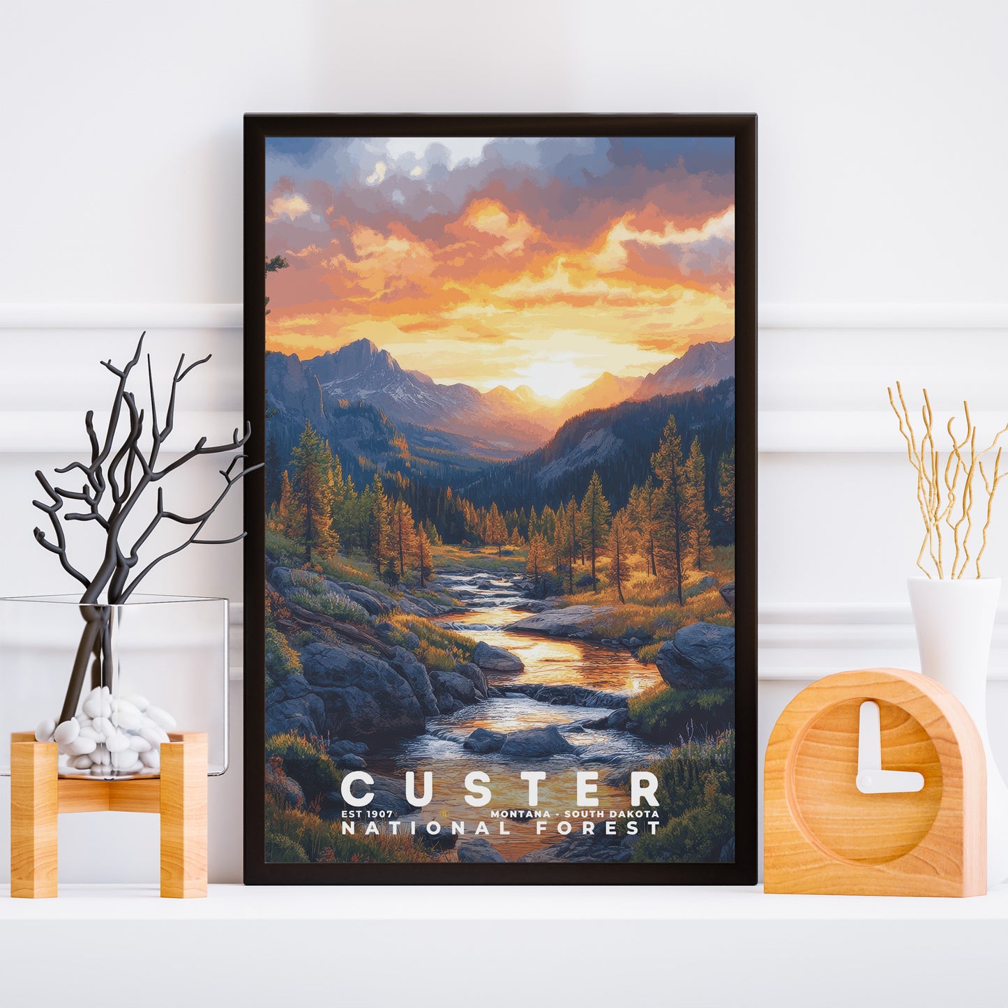 Custer National Forest Poster | S02