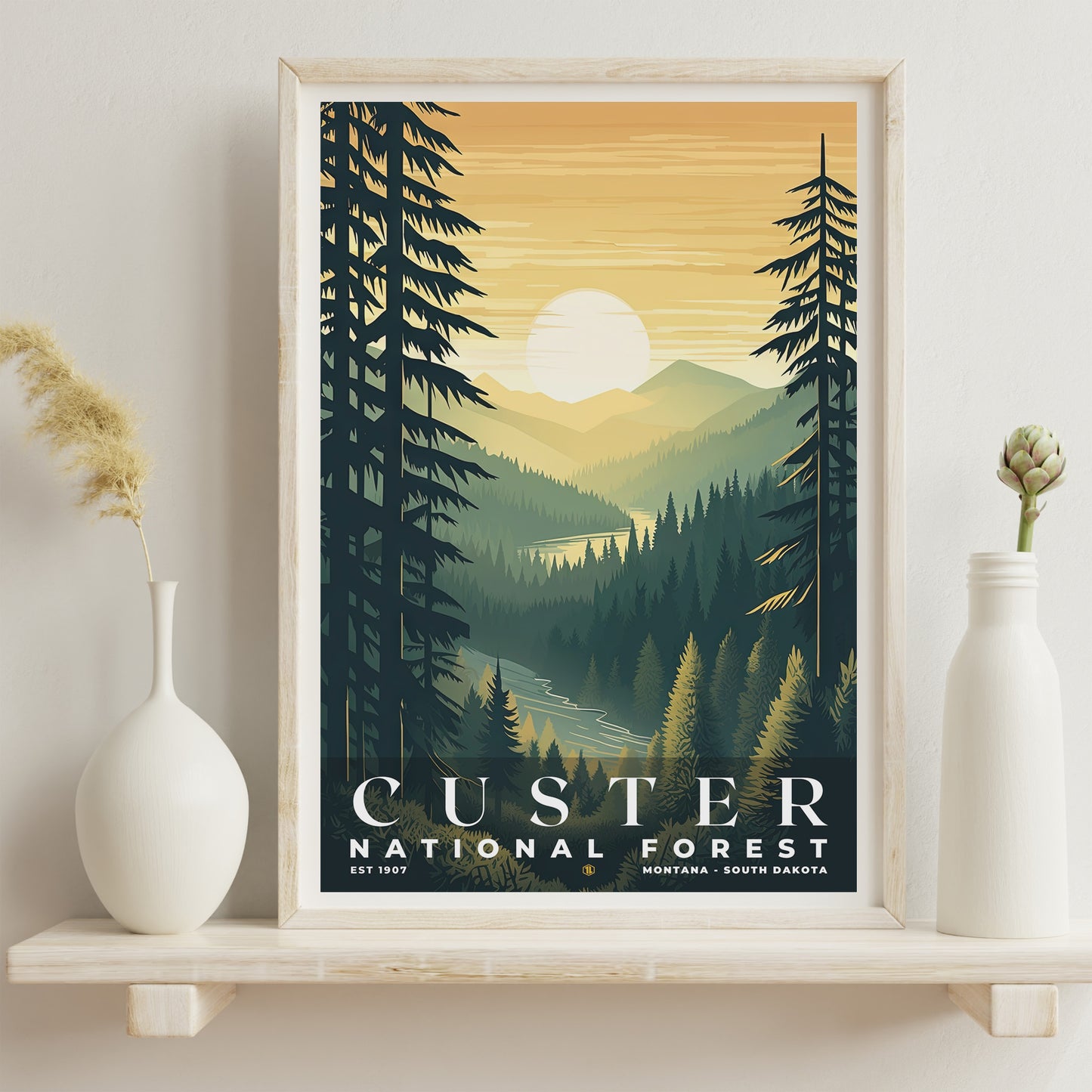 Custer National Forest Poster | S01