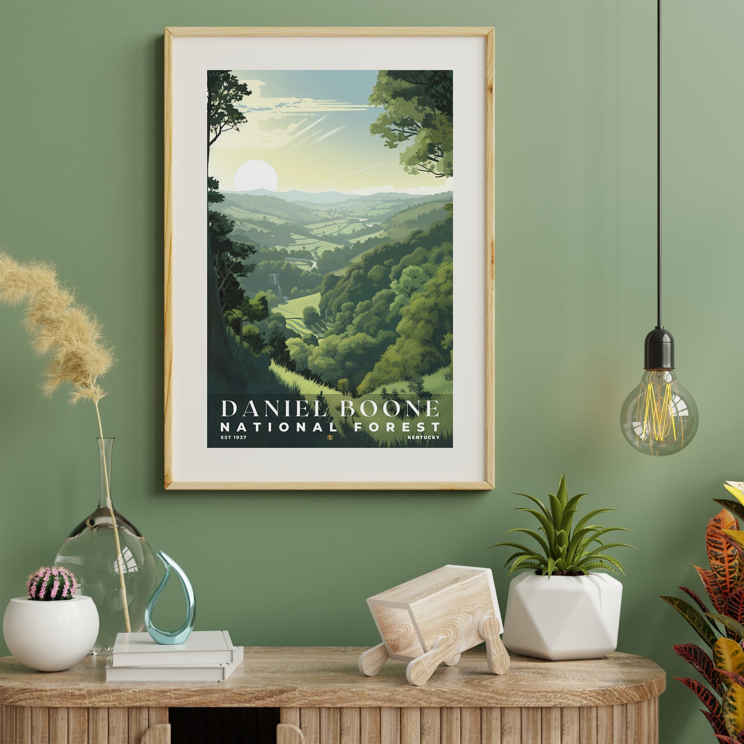 Daniel Boone National Forest Poster | S01
