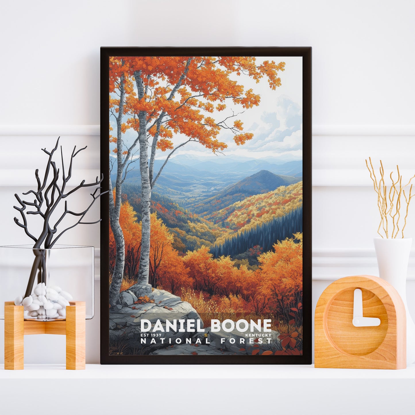 Daniel Boone National Forest Poster | S02