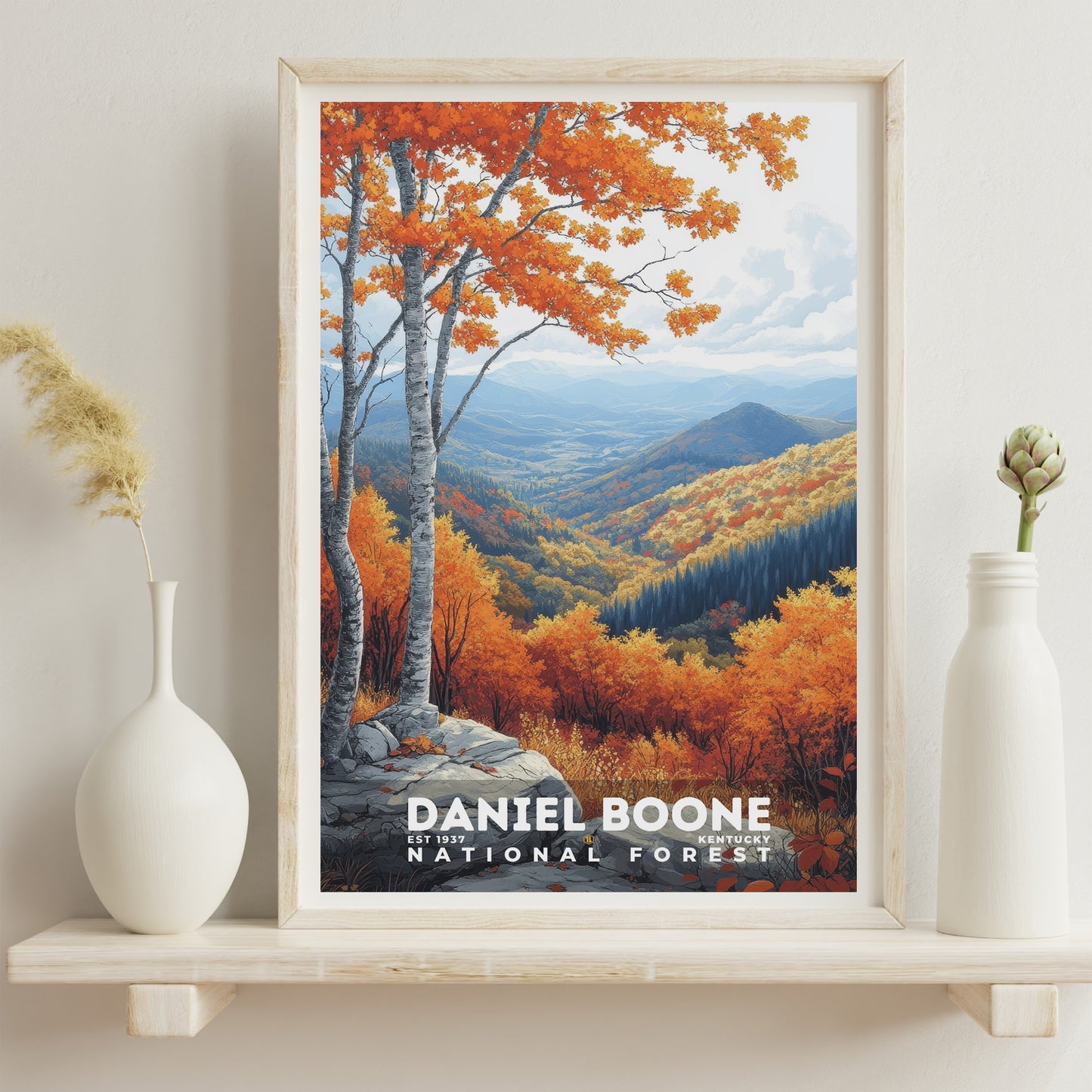 Daniel Boone National Forest Poster | S02
