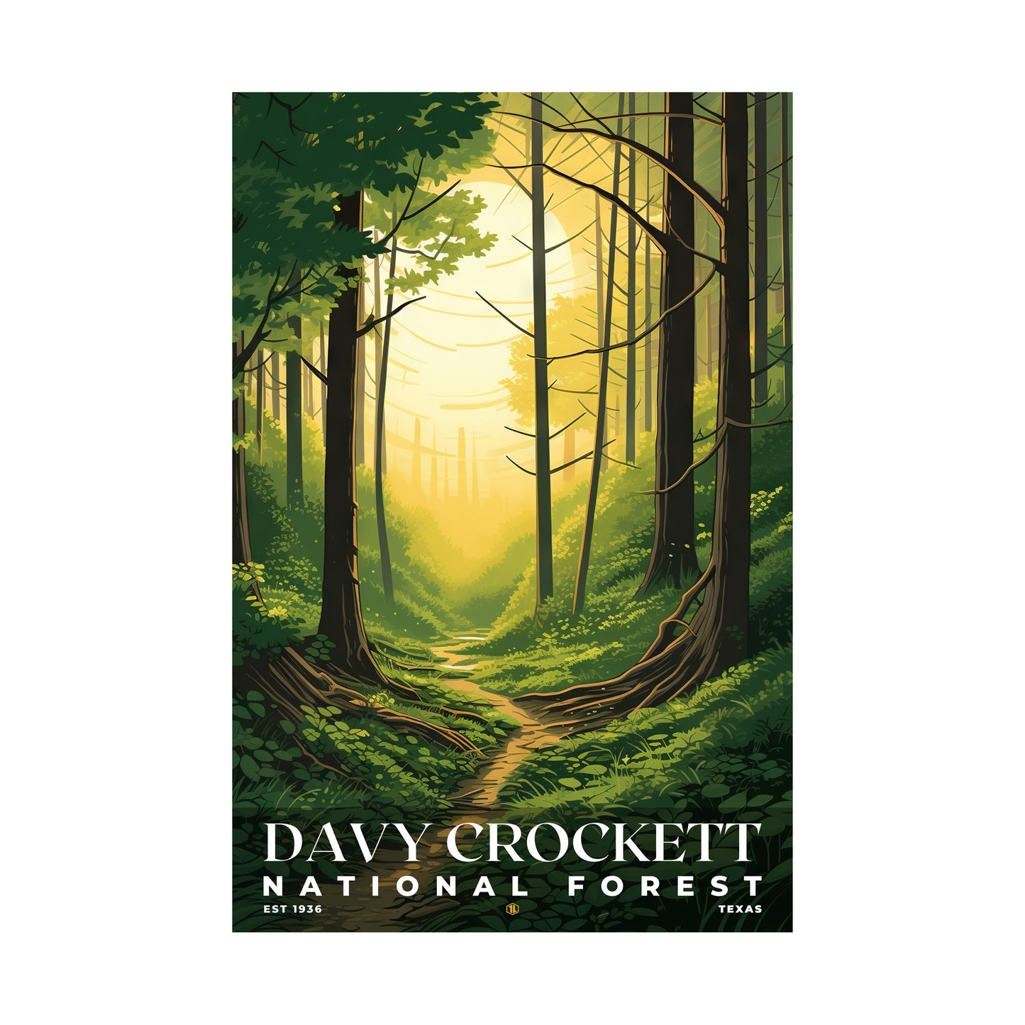 Davy Crockett National Forest Poster | S01