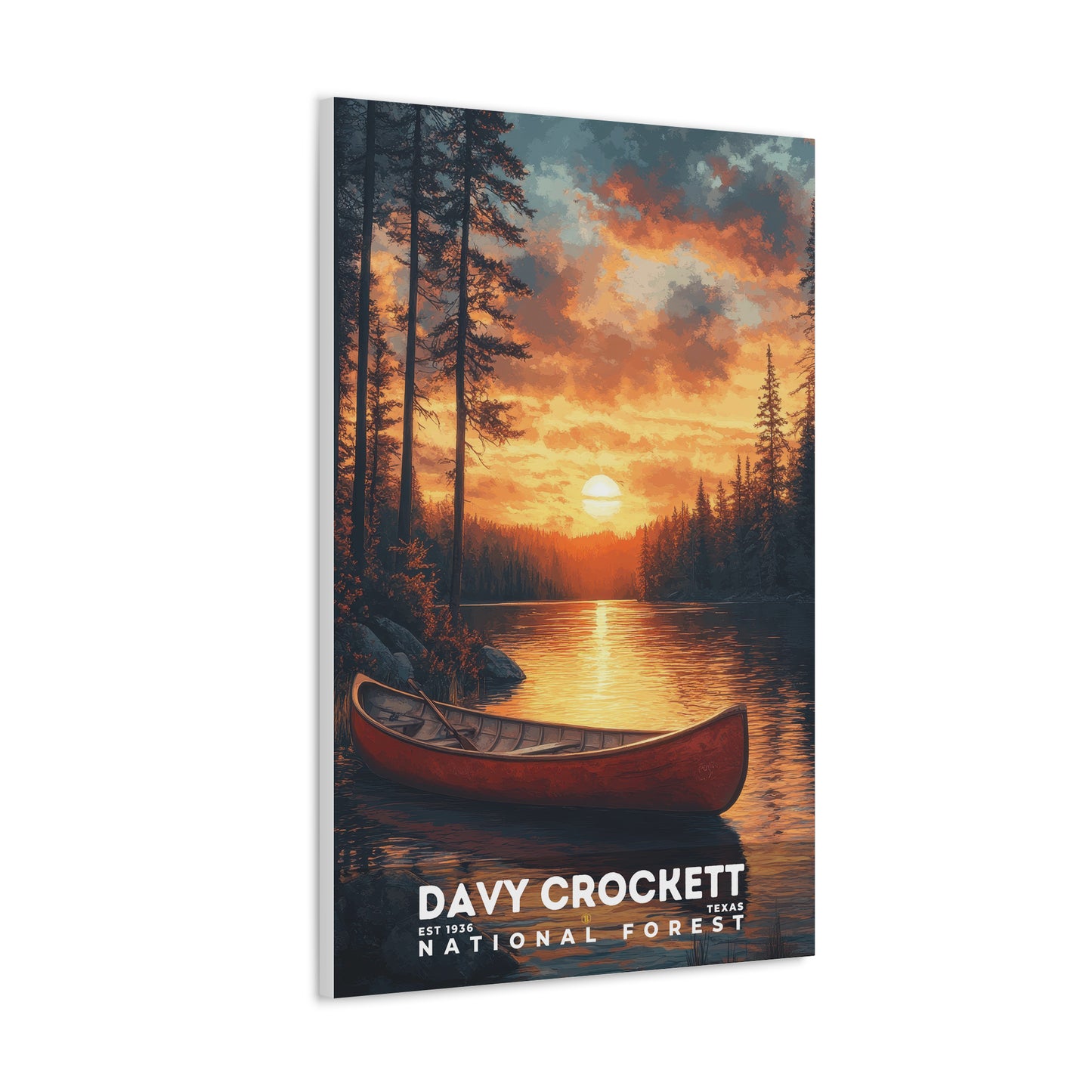 Davy Crockett National Forest Poster | S02