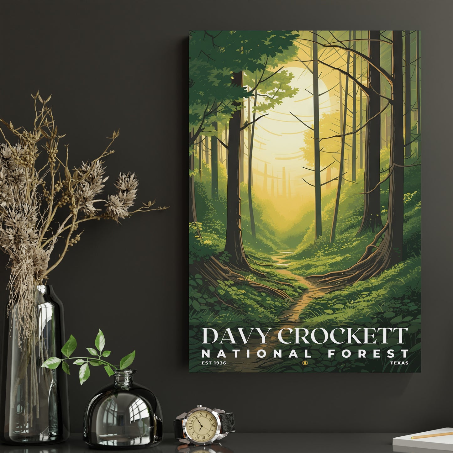 Davy Crockett National Forest Poster | S01