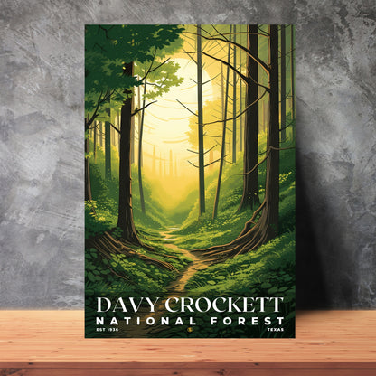 Davy Crockett National Forest Poster | S01
