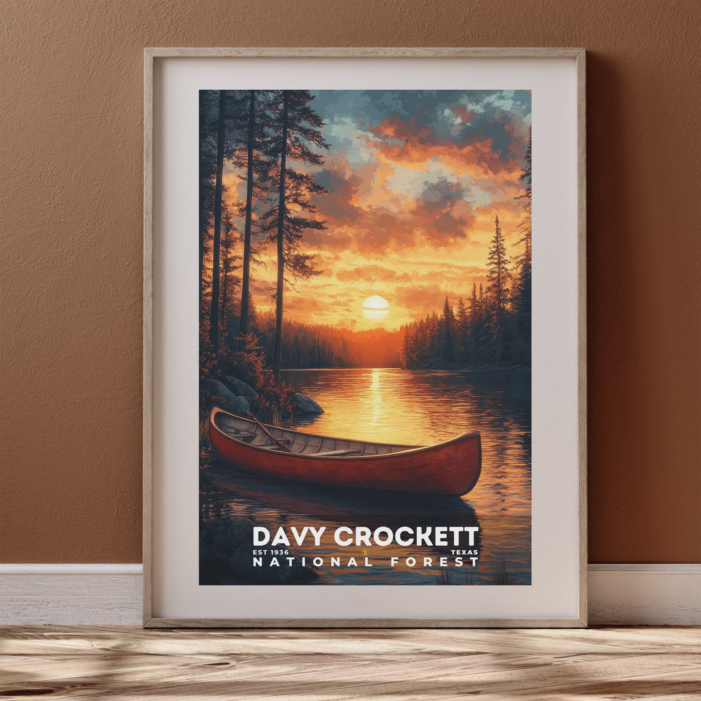 Davy Crockett National Forest Poster | S02