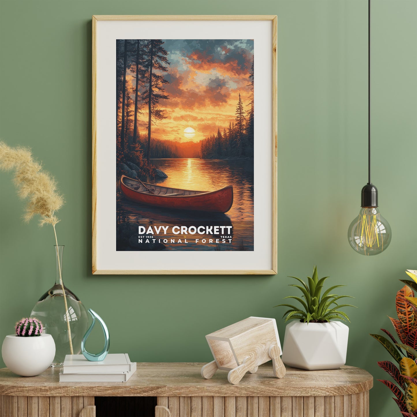 Davy Crockett National Forest Poster | S02
