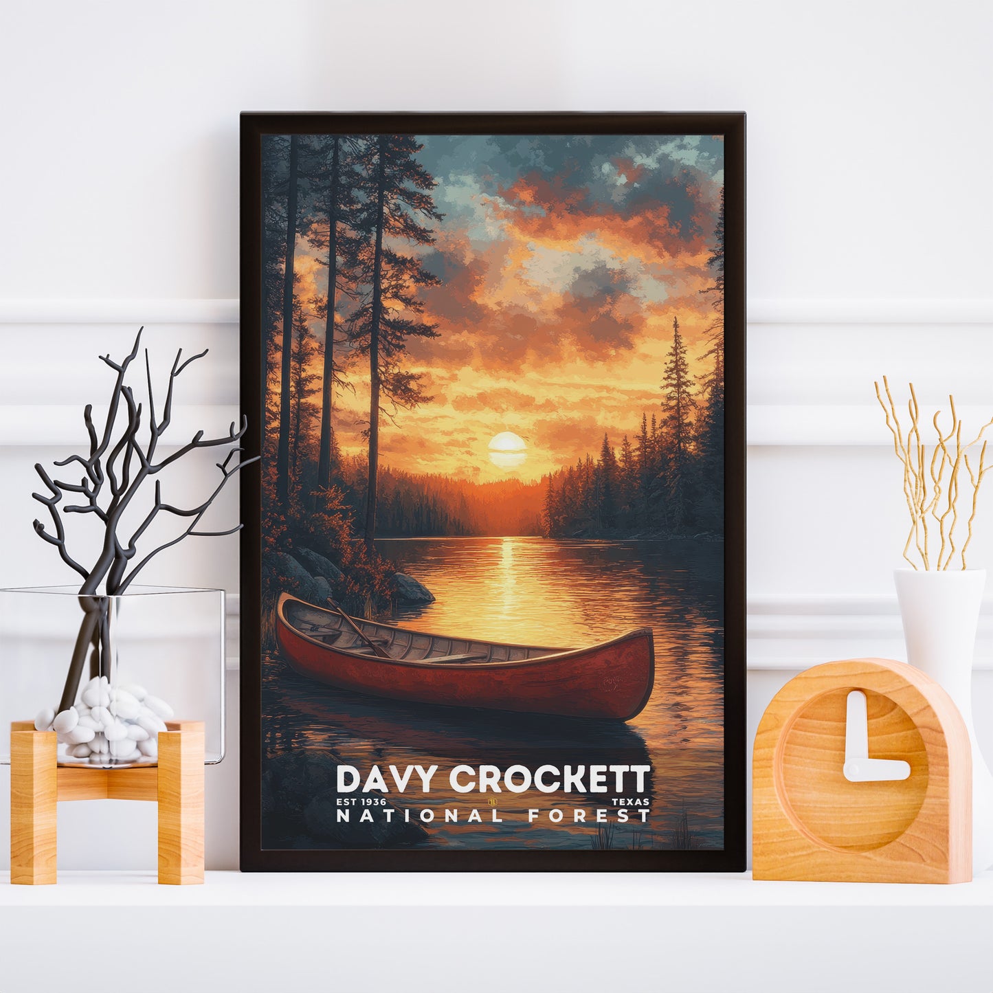 Davy Crockett National Forest Poster | S02