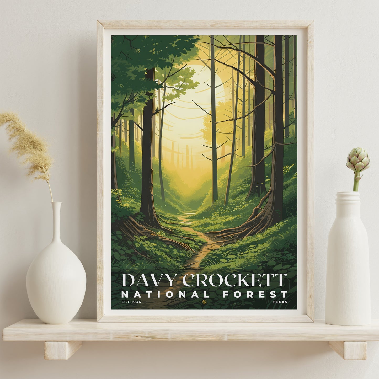 Davy Crockett National Forest Poster | S01