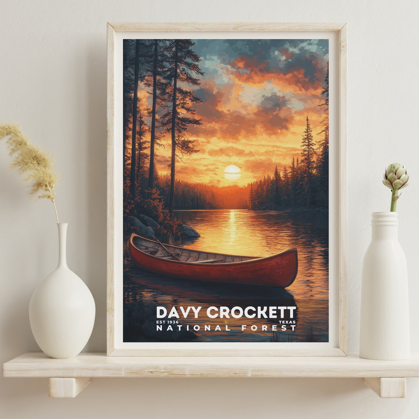 Davy Crockett National Forest Poster | S02