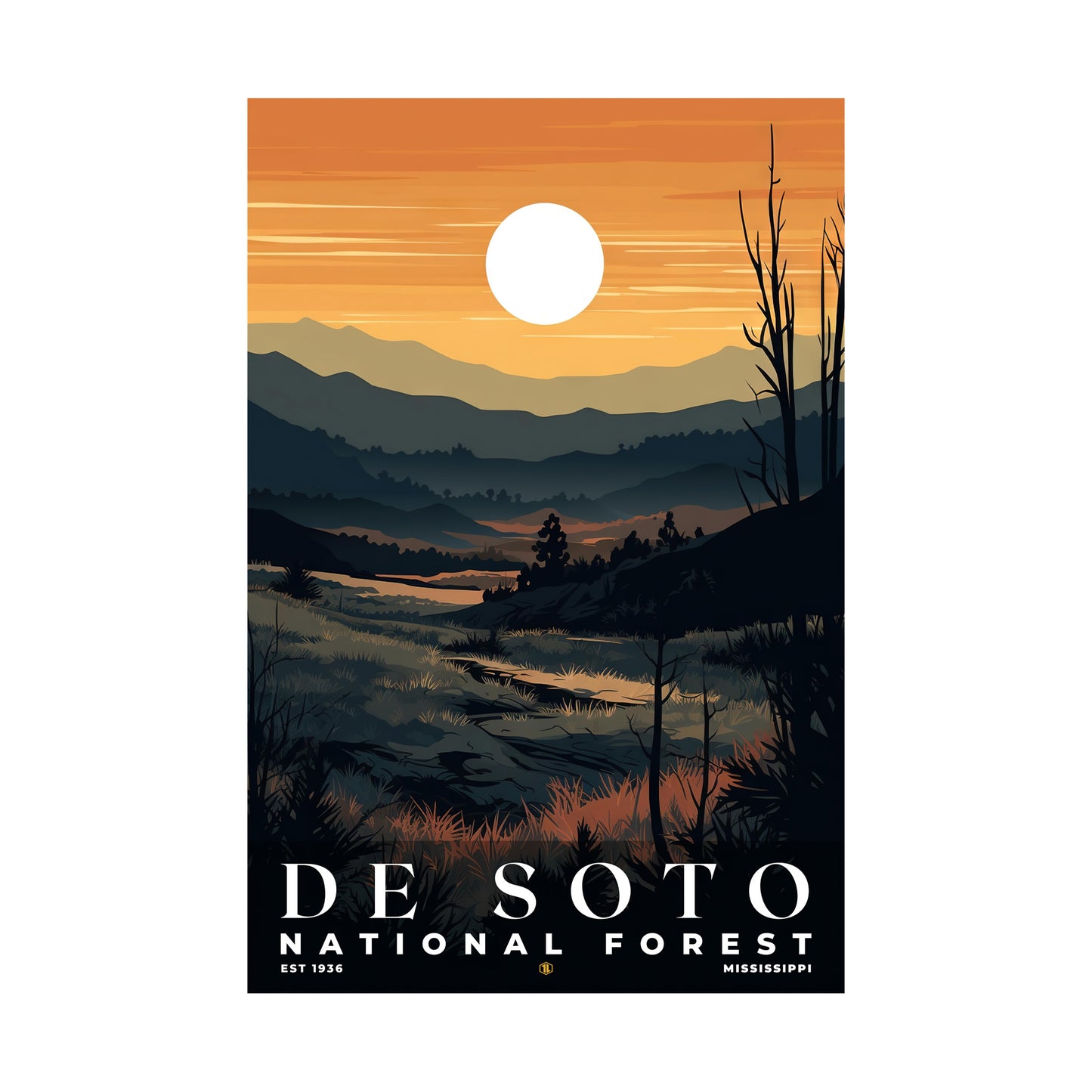 De Soto National Forest Poster | S01
