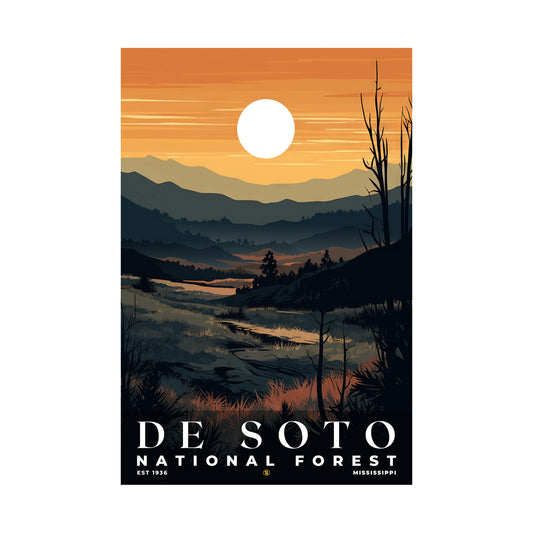 De Soto National Forest Poster | S01