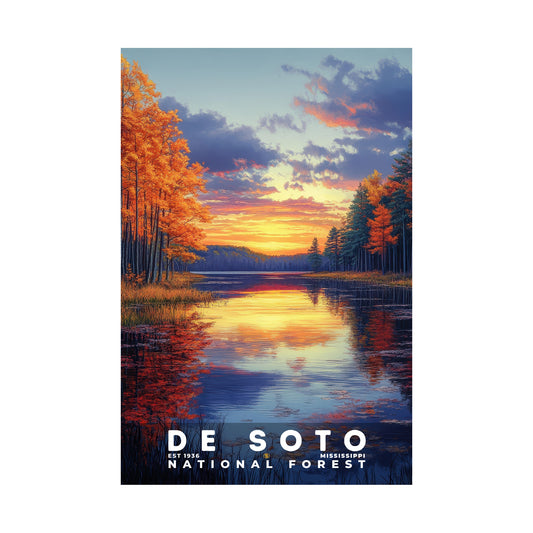 De Soto National Forest Poster | S02