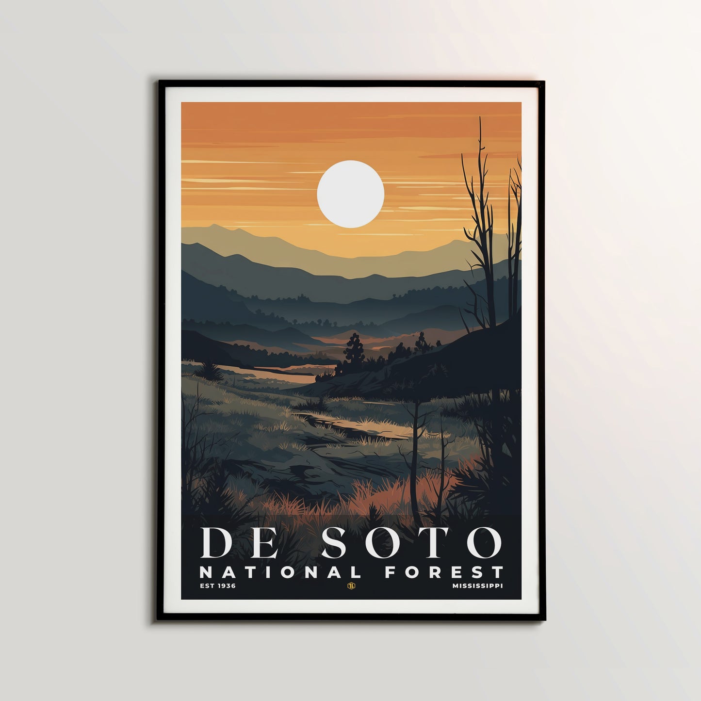 De Soto National Forest Poster | S01