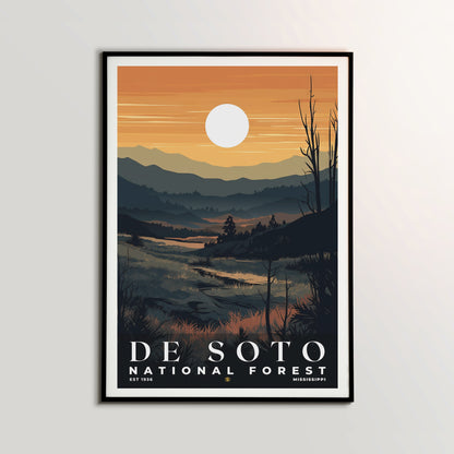 De Soto National Forest Poster | S01