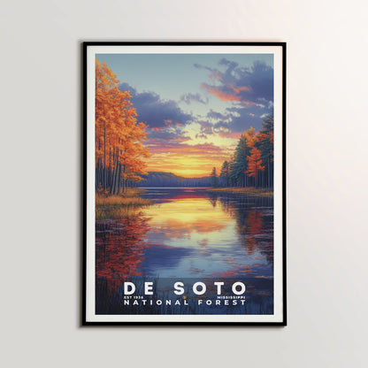De Soto National Forest Poster | S02