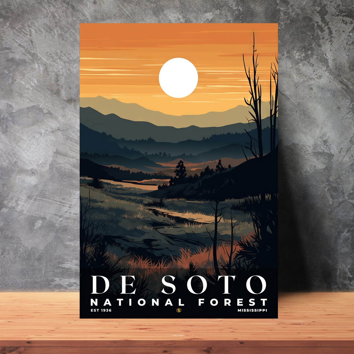 De Soto National Forest Poster | S01
