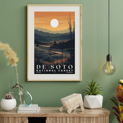 De Soto National Forest Poster | S01