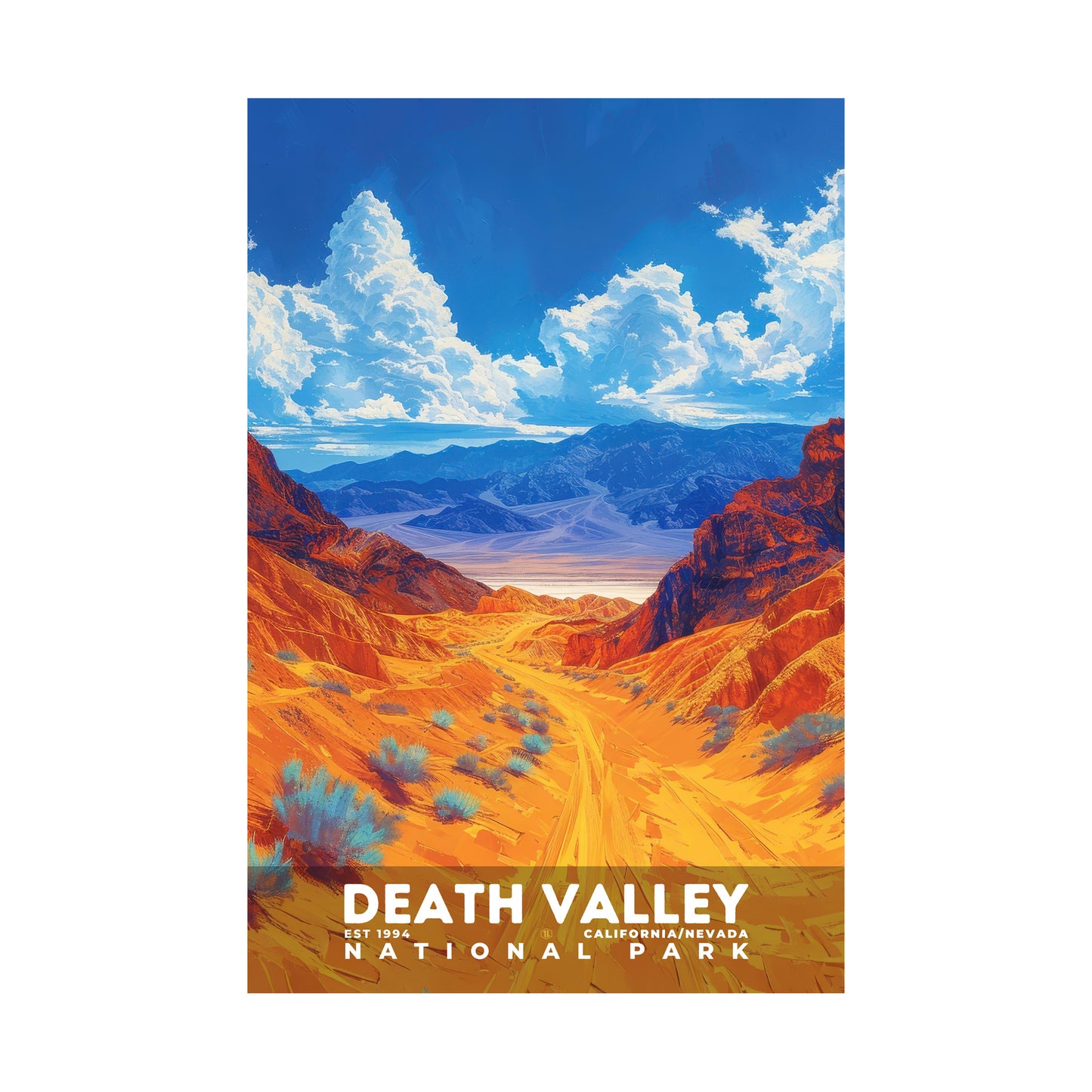 Death Valley National Park Poster | S13