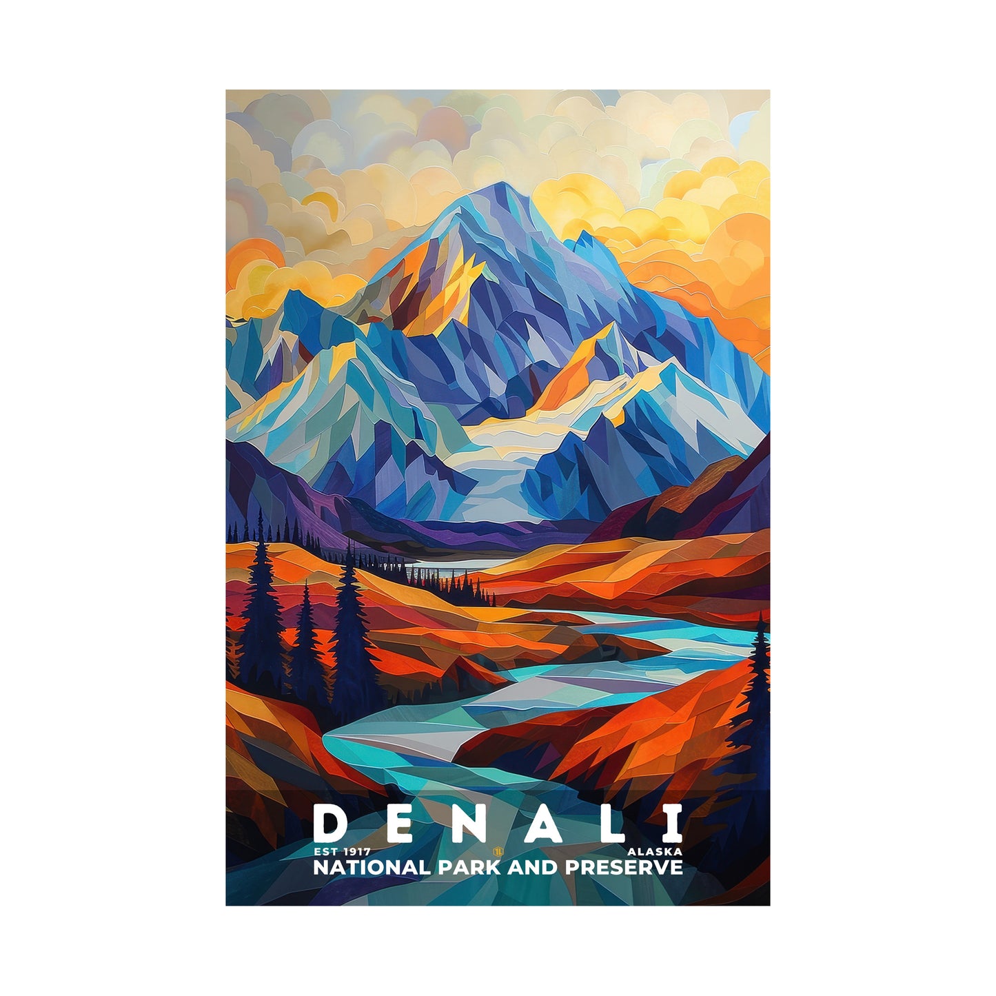 Denali National Park Poster | S20