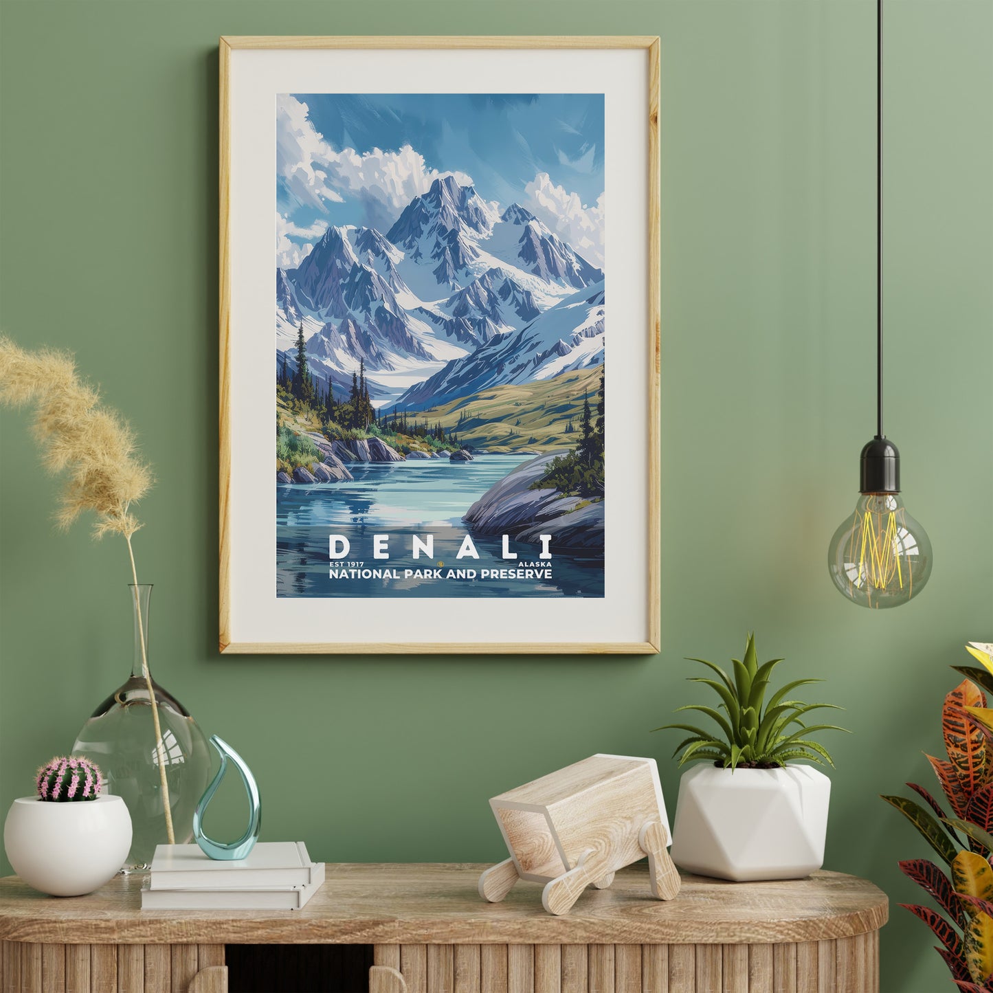 Denali National Park Poster | S11