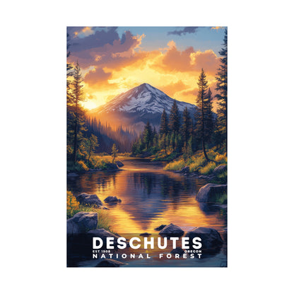 Deschutes National Forest Poster | S02