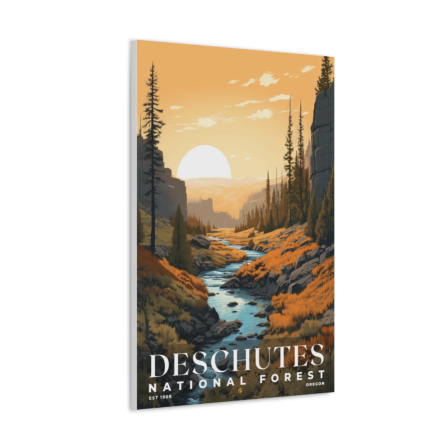 Deschutes National Forest Poster | S01