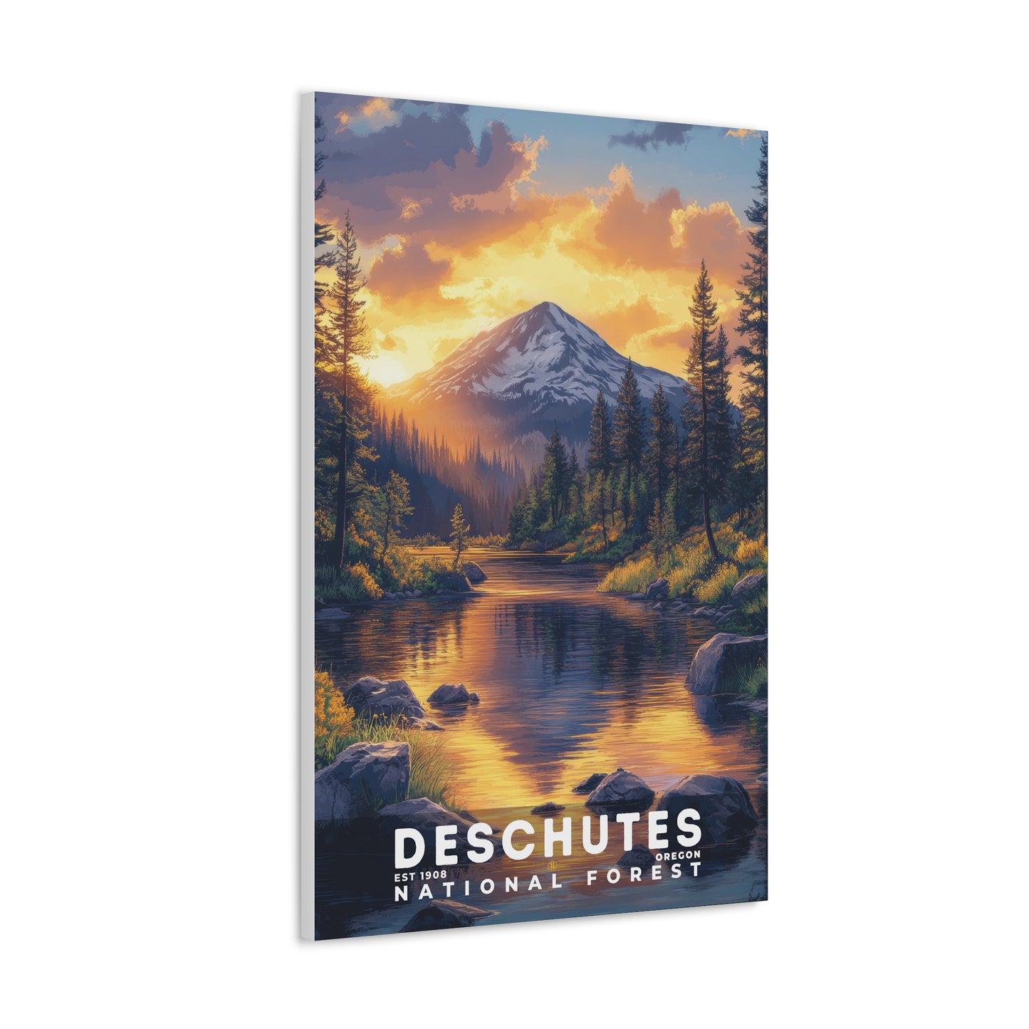 Deschutes National Forest Poster | S02