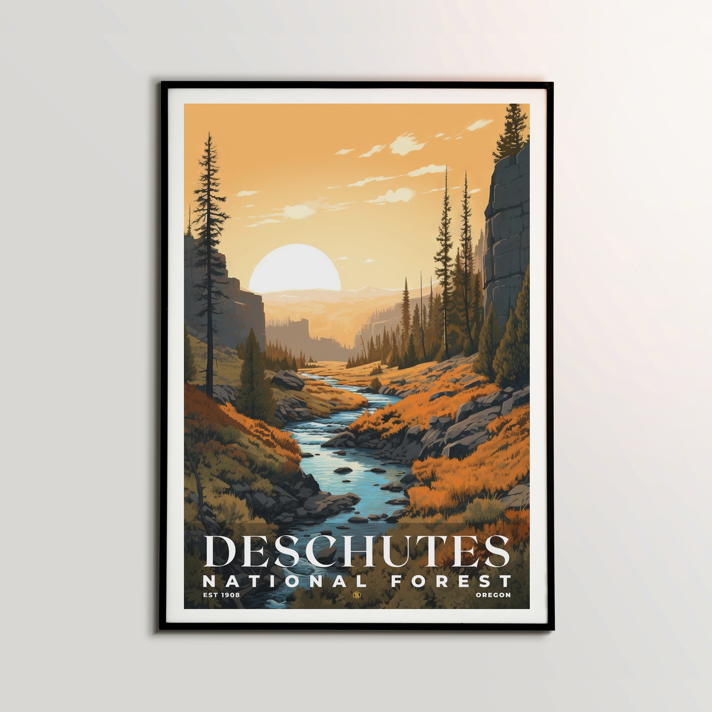 Deschutes National Forest Poster | S01