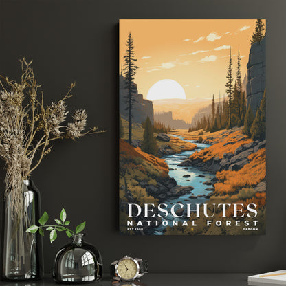 Deschutes National Forest Poster | S01