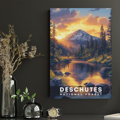 Deschutes National Forest Poster | S02
